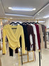 Women Casual Wrap Ruched Up Tops